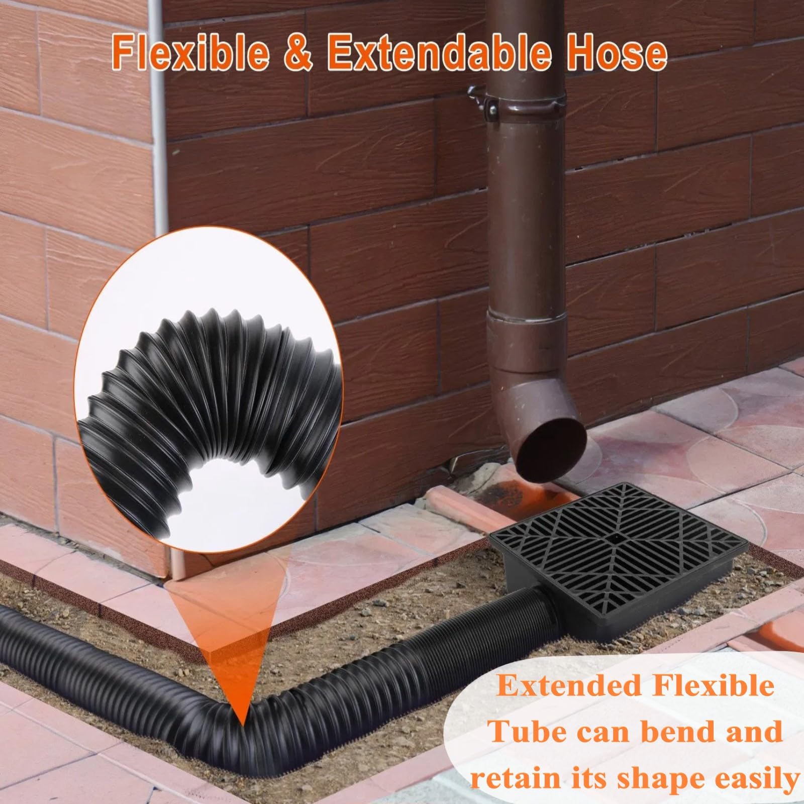 Gutter Part Catch Gutter Cleaning Tool Gutter Extension Tobepico Catch Basin Downspout ...