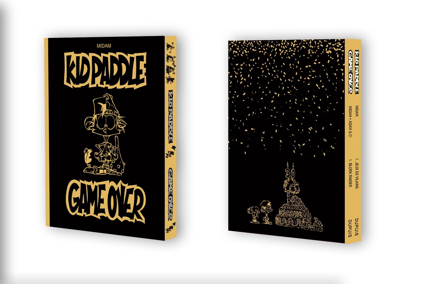Fourreau Kid Paddle + Game Over T1 avec poster