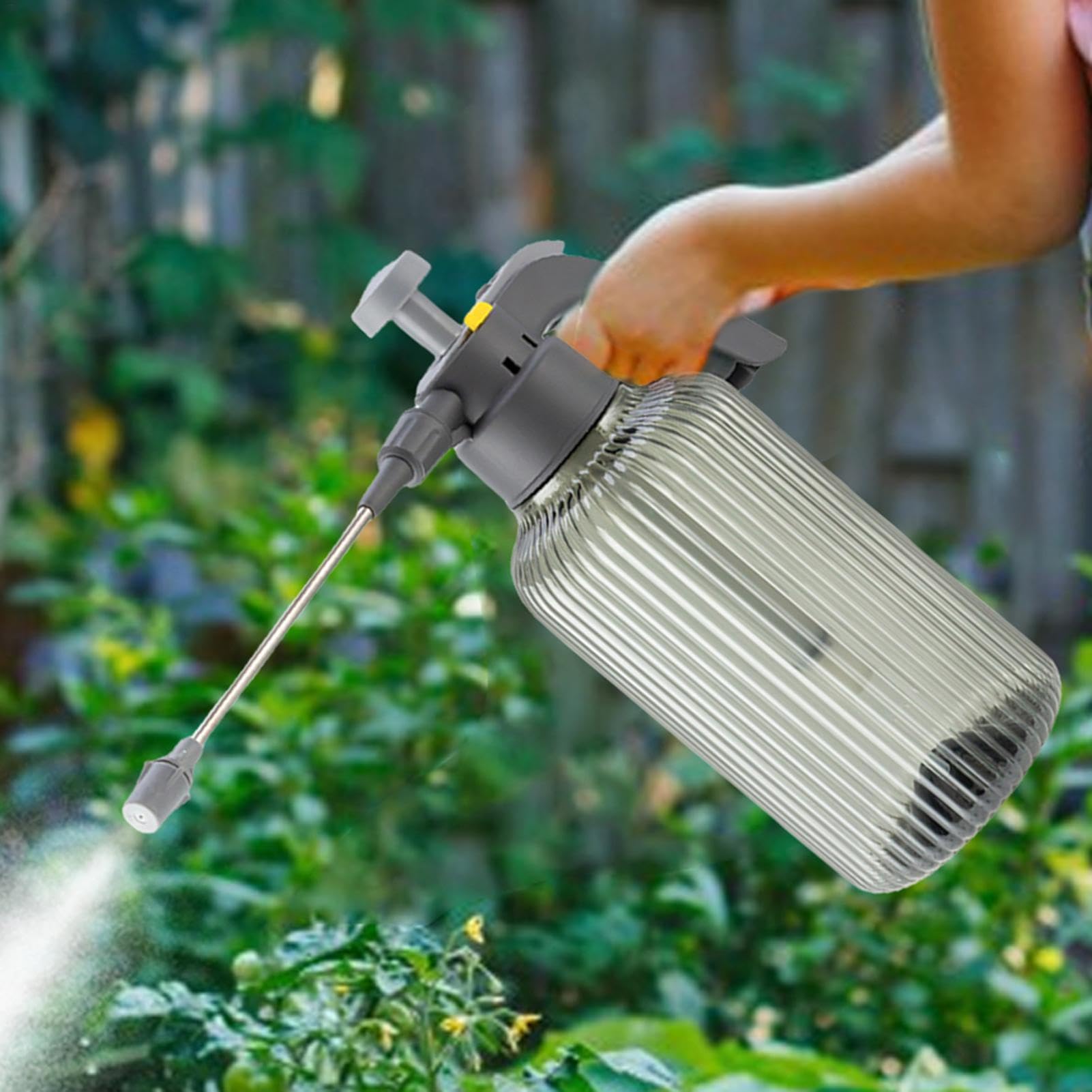 Generisch Gießkanne Sprühflasche mit 2 Modi und Zerstäuber | 2 Liter Pflanzen Gießkanne Für den Rasen, für den , für die Terrasse, für den Hinterhof, für Dekorationen, für das Haus und