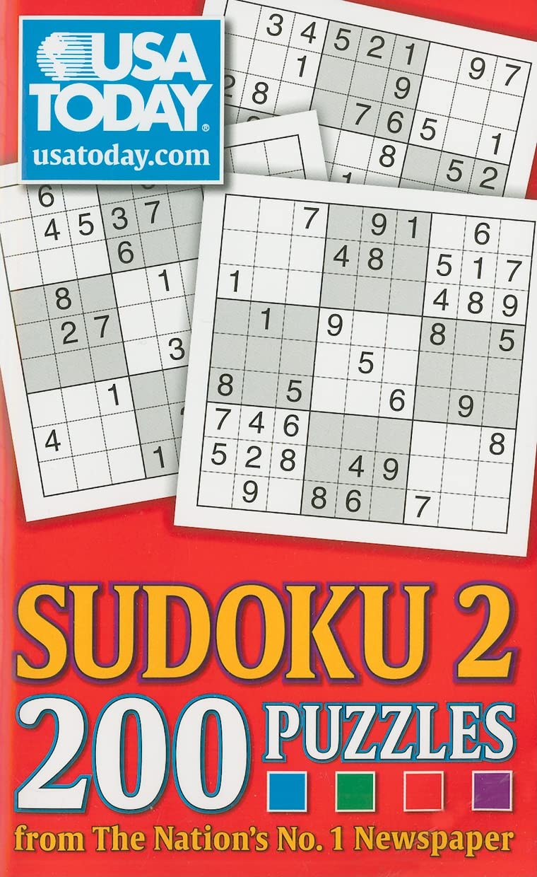 USA TODAY Sudoku 2: 200 Puzzles from The Nation's No. 1 Newspaper