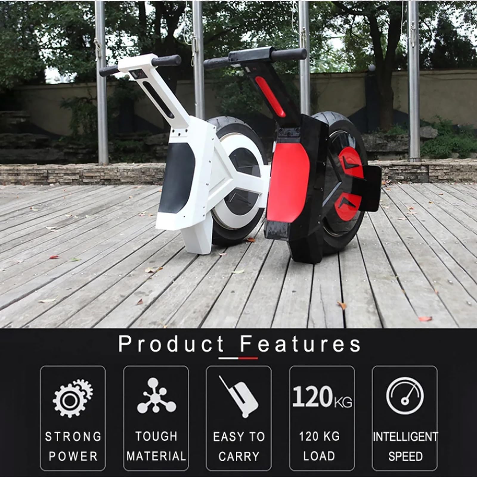 電動一輪車 Amazon.co.jp: 電動一輪車17インチ、500Wモーター搭載＆LED照明付き