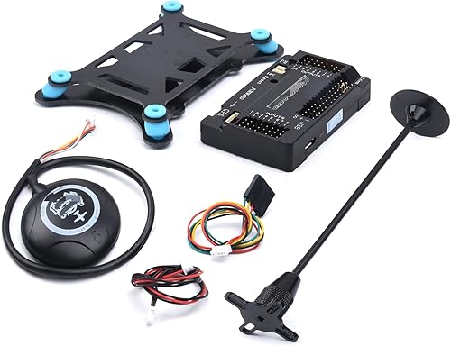 Miniatura 6 de Accesorios para drones APM 2.8 APM2.8 ArduCopter Mega controlador de vuelo 8N GPS Wbrújula y módulo de alimentación para F450 S500 remoto FPV RC