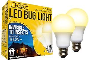 Powerful Outdoor Yellow Light Bulbs | Illuminate Your Night with Bright, Bug-Repelling Glow