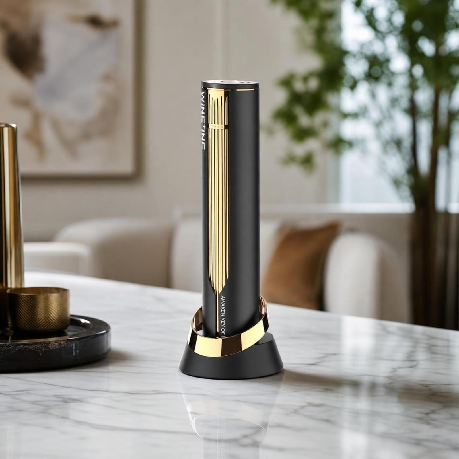 Sharplace Abridor Vino Automático Inalámbrico | Recargable, Táctil, Abridor Botellas Vino, para Restaurantes, anfitrionas, Sommeliers