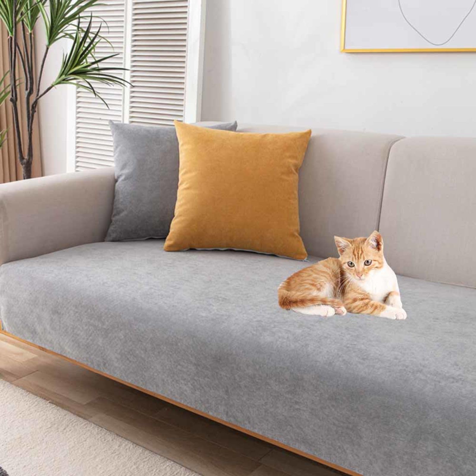 Housse de canapé extensible et facile à nettoyer pour animaux et enfants