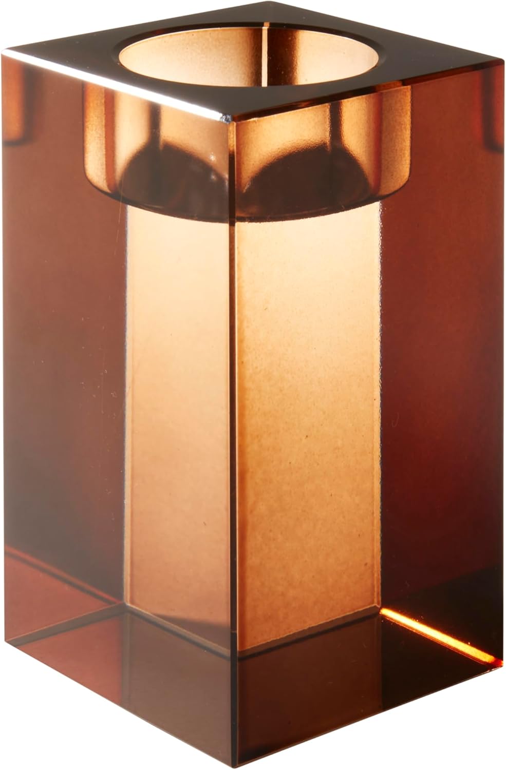 SARO LIFESTYLE Clear Crystal Votive Candle Holder – Modern Glass Tealight Holder for Home Décor, Weddings, Centerpieces, and Events