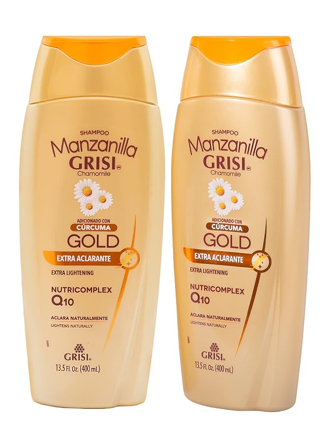 Manzanilla Grisi Gold Extra Lightening Shampoo Cleansing
