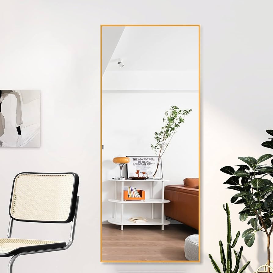 Amazon.co.jp: ミルオ君の鏡工房 全身鏡 スタンドミラー 大型 姿見鏡