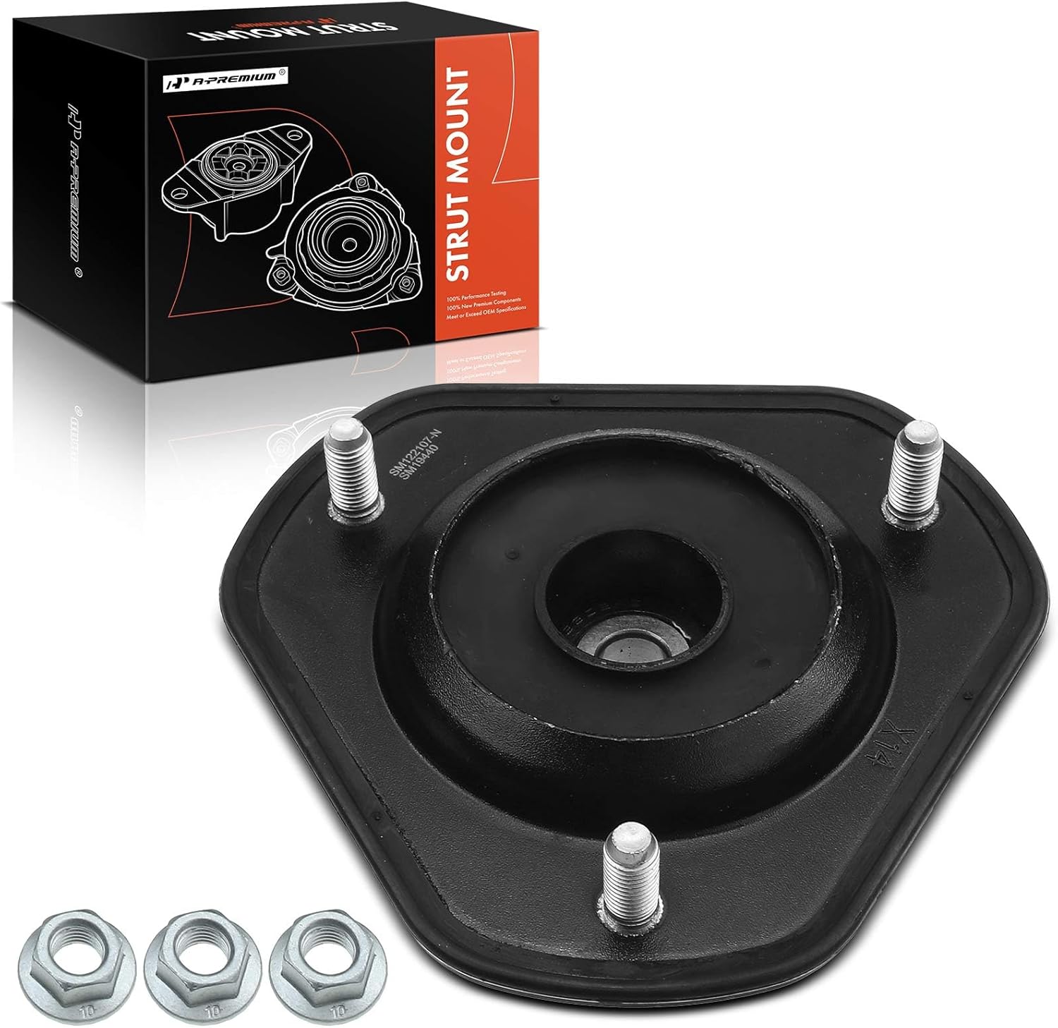 A-Premium Front Suspension Strut Mount Compatible with Toyota Camry 1987-1991 Previa 1991-1997 Lexus ES250 1990-1991