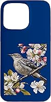 Vista 31 de Arkansas Northern Mockingbird Surrounded by Apple Blossom Case for iPhone 17
