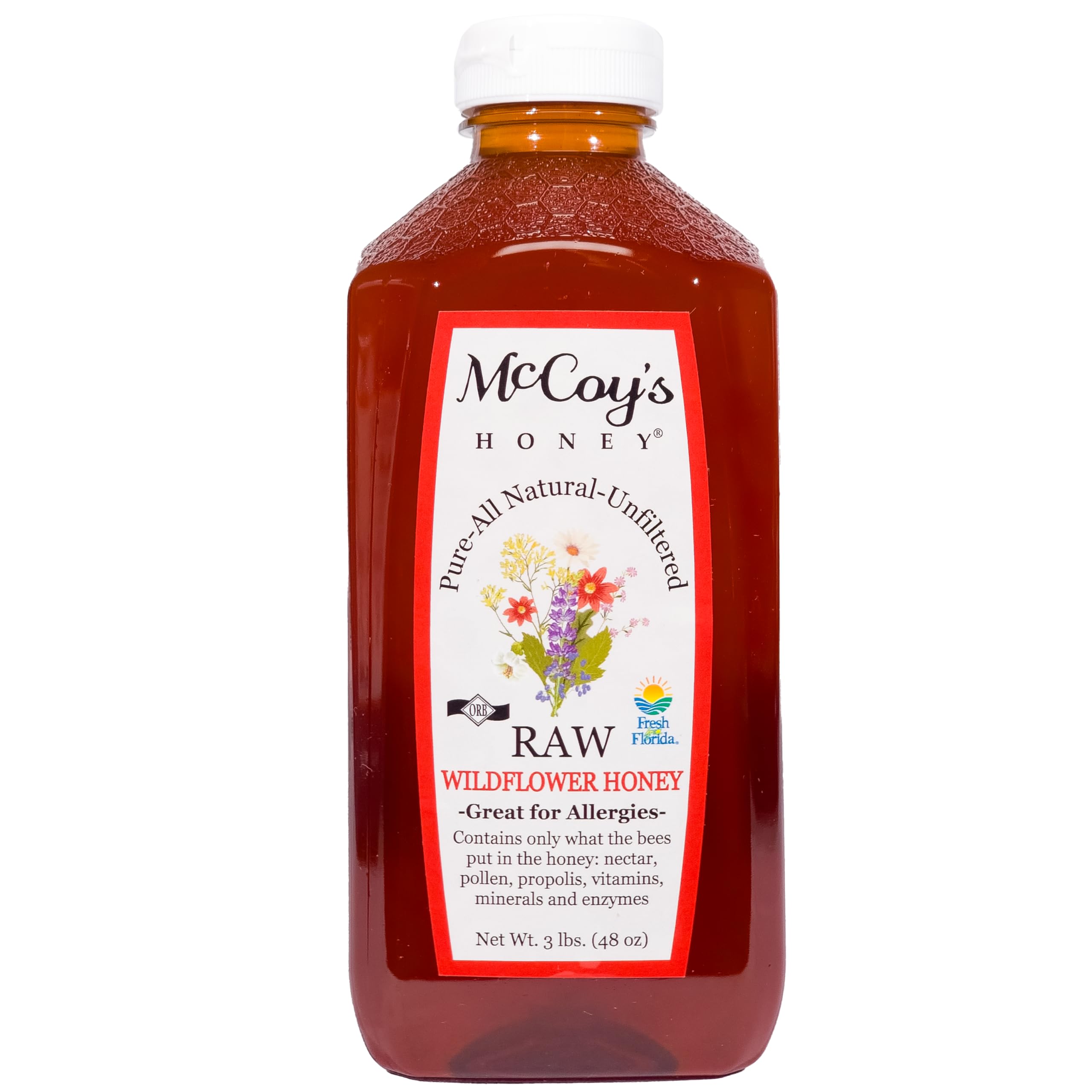 Amazon.com : McCoy's Honey - 100% Pure, All-Natural, Raw Honey