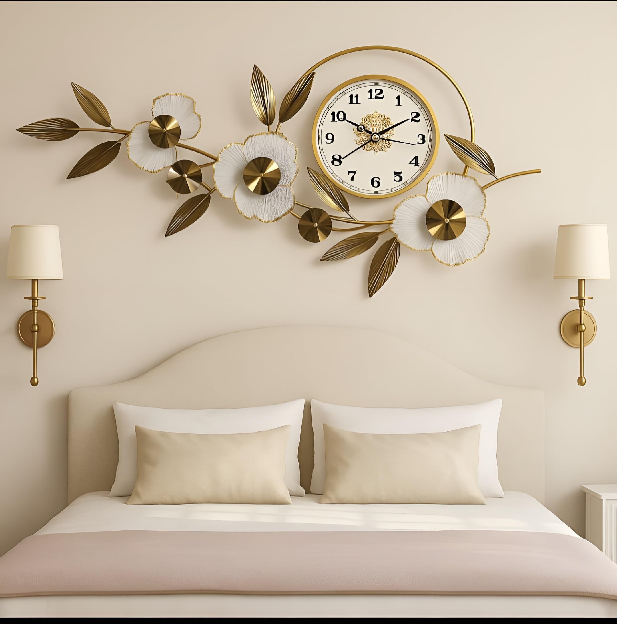 Art House Designer Wall Clock - Steel & Acrylic -8 Art House Designer Wall Clock - Steel & Acrylic -8