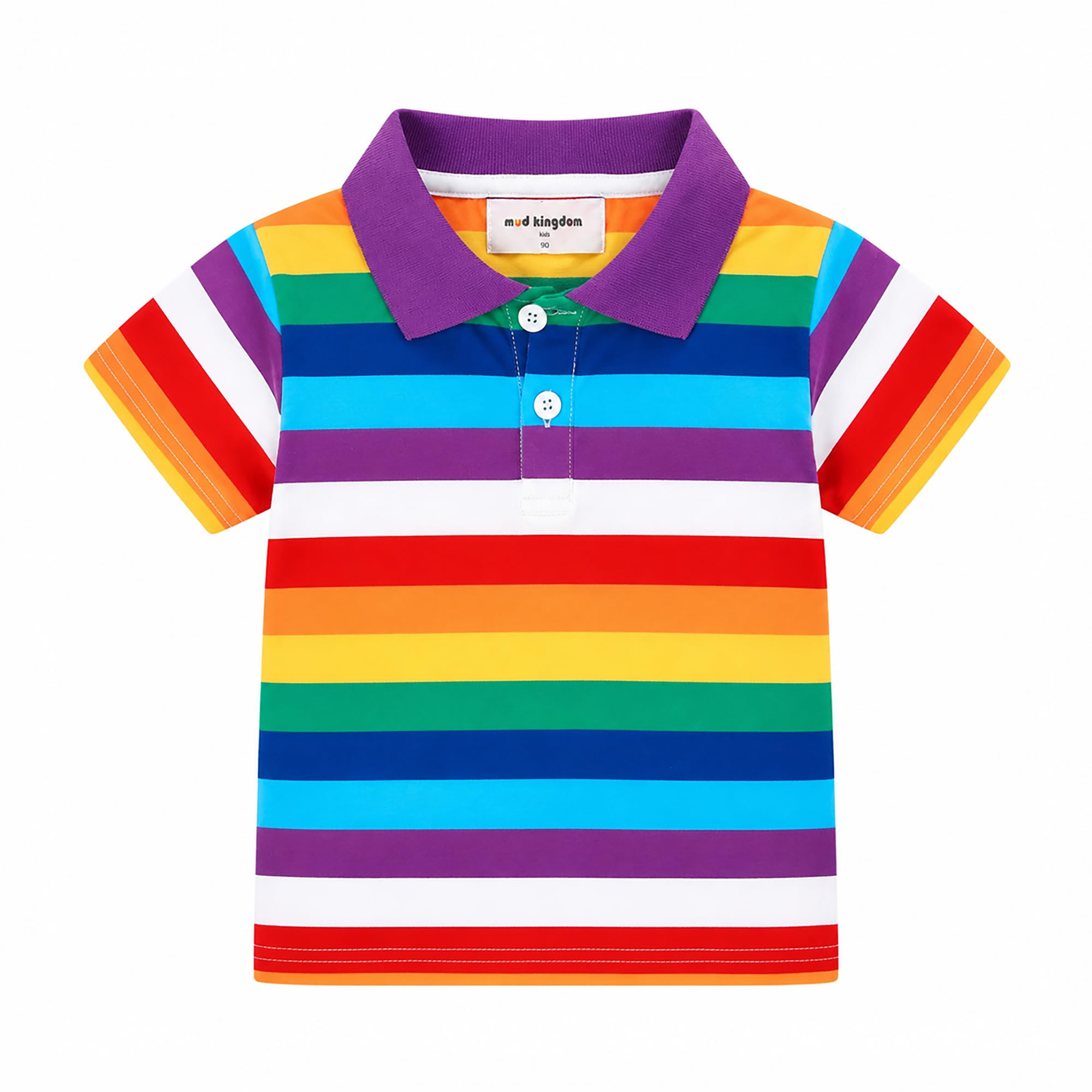 Mud Kingdom Boys Polo Shirt Short Sleeve School Uniform Pique Polo Summer