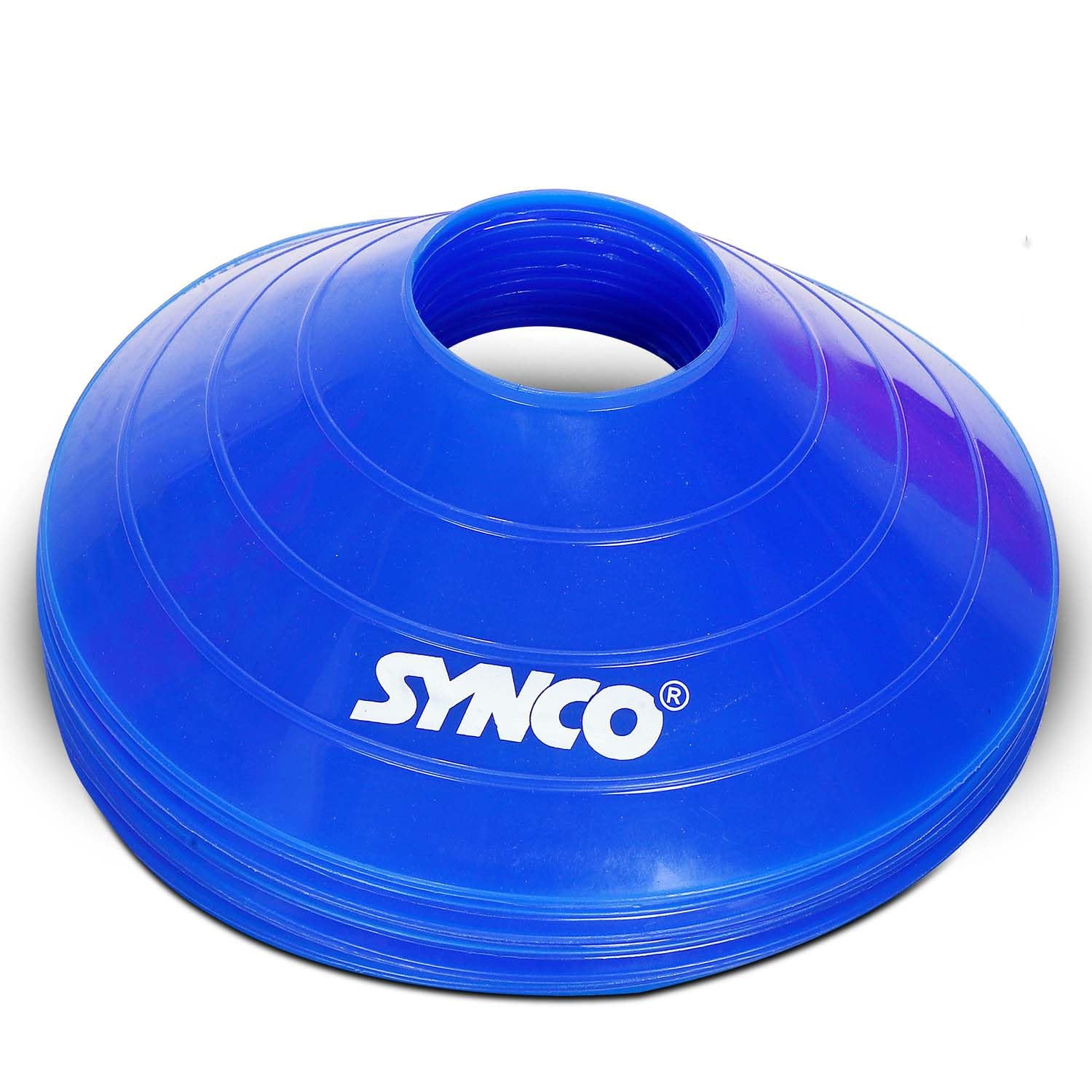 Synco Disc Plastic Space Marker | Agility Soccer Cones | Cones Marker for Training, Football, Kids, Ground Marking, Sports, Field with Carry Bag (2 inches, Multicolor) (Set of 10) (B0D2LDQ5X1) Amazon Price History, Amazon Price Tracker
