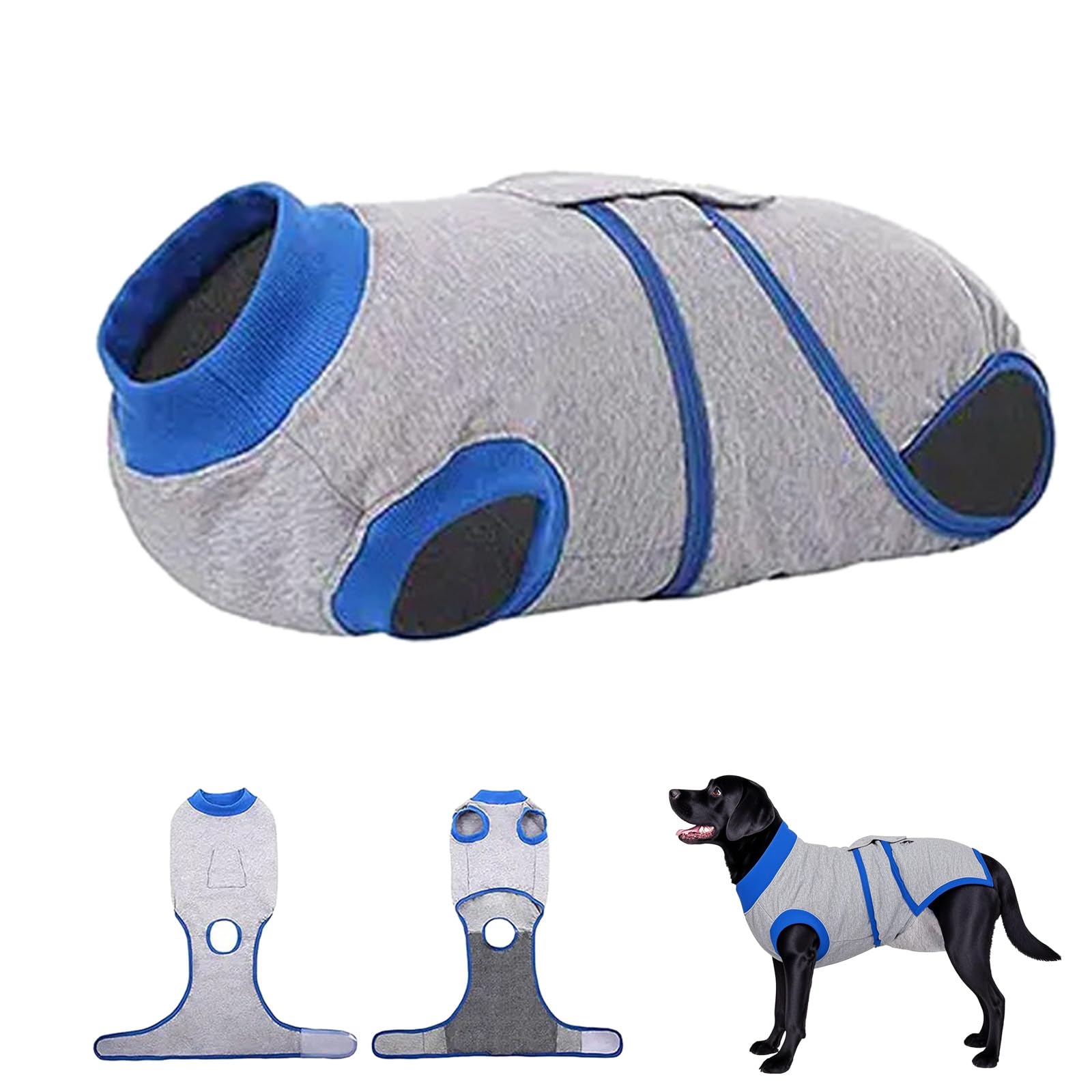 SSKHE Dog Jumpsuit After Surgery,Rehabilitation Suit After Surgery,Dog Castration Wound Protection Suit,Soft and Breathable