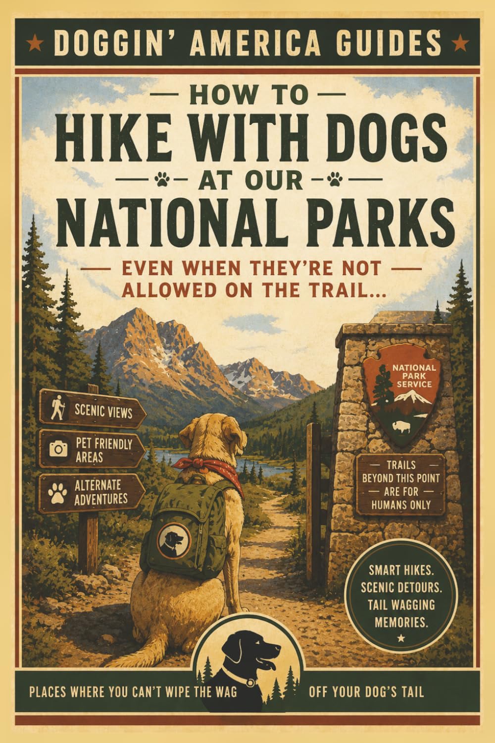 How To Hike With Dogs At Our National Parks - Even When They’re Not Allowed On The Trail (Doggin' America Guides)