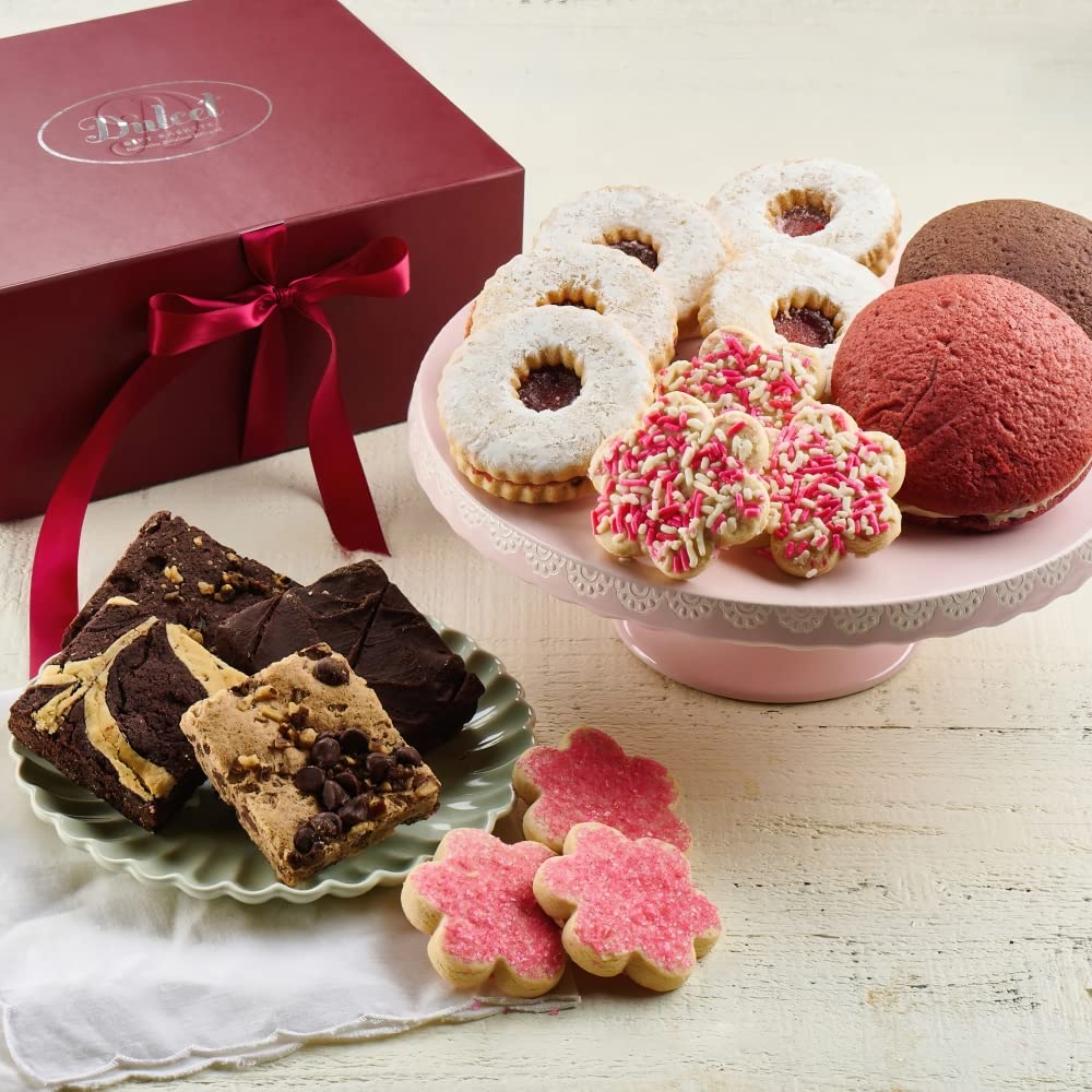 Mothers Day Gift Baskets for Mom — Food Gift Basket for Women, Grandmother, Sister, Daughter & Friend by Dulcet Gift Baskets - Personal Note Option Available