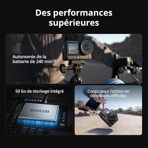 DJI Bundle Capture More Osmo Action 6, caméra d’Action 8K Polyvalente - 10