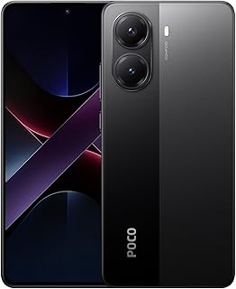 XIAOMI Teléfono Celular Poco X7 Pro 5G NFC Pantalla AMOLED CrystalRes 1.5K 120Hz Buque Insignia Dimensity 8400-Ultra 90W HyperCharge (Negro, 12GB+512GB)