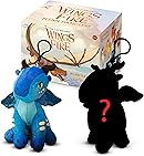 Tui T. Sutherland's - Wings of Fire Dragon Plush Danglers - Tsunami & Mystery Dragon Combo Box - Soft Stuffed Animal Dangler Toy - Collectible Dragon Plushies for Kids - 2 Dragons Per Box