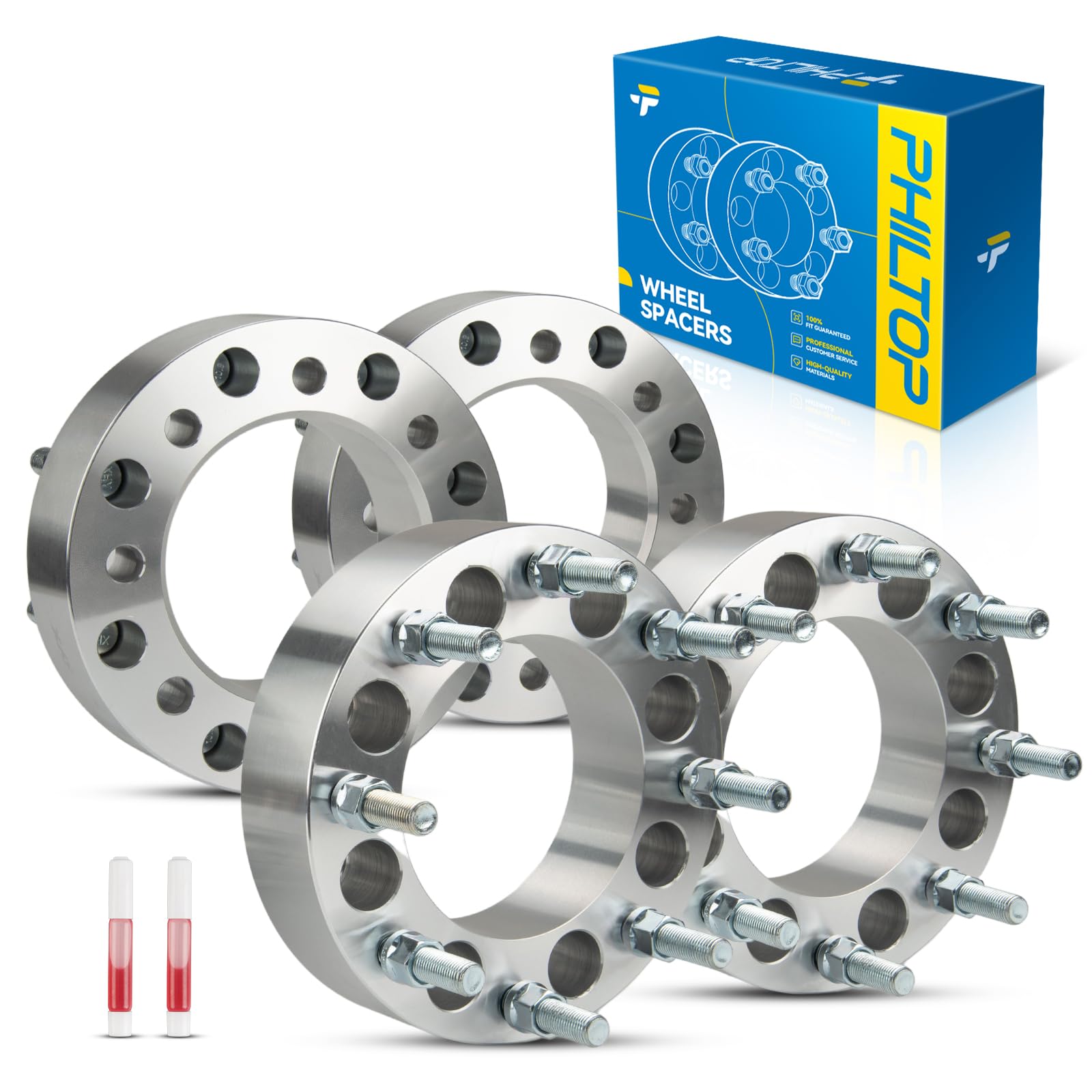 Amazon.com: PHILTOP 8x6.5 to 8x180 Wheel Adapters,2