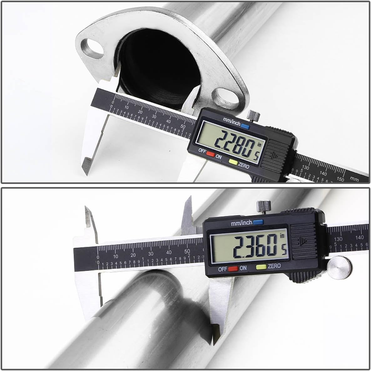 DNA MOTORING CBE-HC923-NRT Muffler CatBack Exhaust System [Compatible with 92-95 Honda Civic, Fit Hatchback 3-Door Models ONLY]