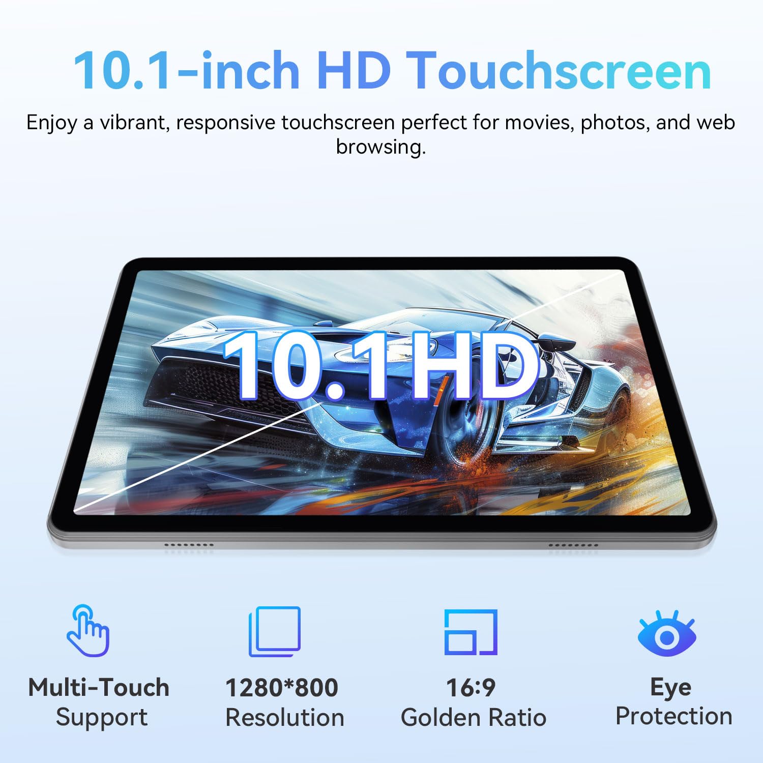 Newest Android 15 Tablet, 10.1 Inch Tablets with Octa-core