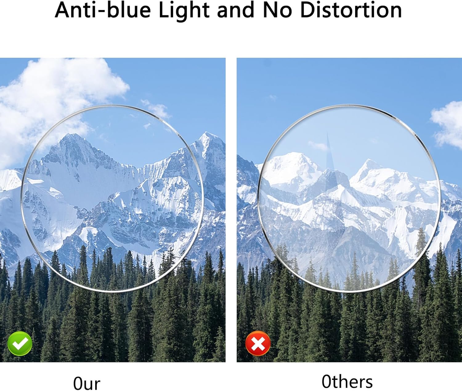 MIRYEA Photochromic Blue Light Blocking Glasses UV400 Sunglasses Anti Eyestrain Computer Gaming Blue Light Screen Blocker Eyeglasses Clear to Gray Lens Anti Glare Eye Protection Eyewear for Men Women - Image 8