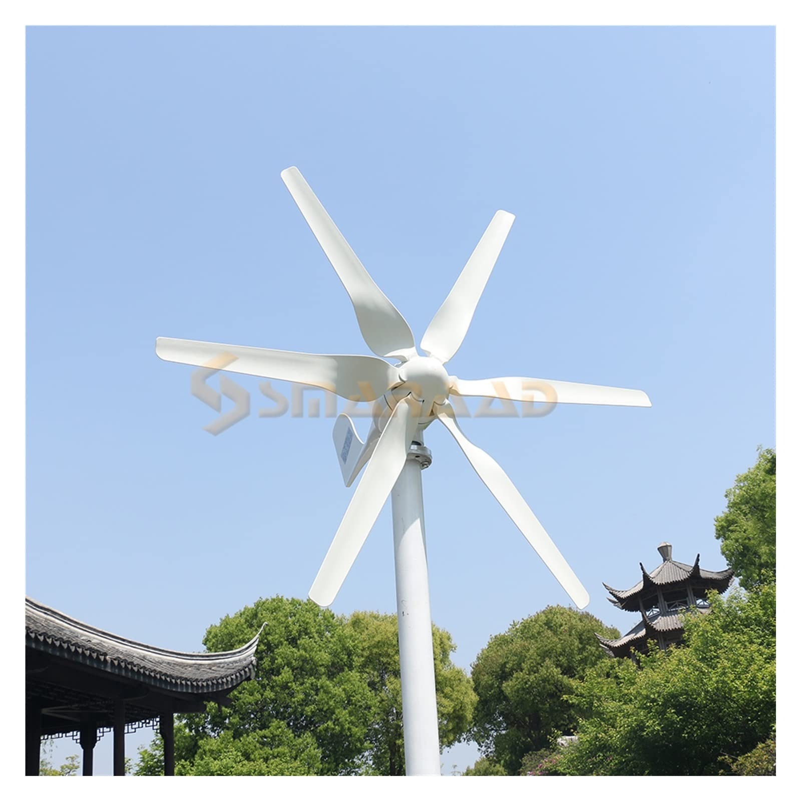 Hochleistungs-Windturbinengenerator, 1000 W Windkraftanlage Generator 12 V 24 V 48 V DC 220 V AC Home System Grüne Alternative Energie Sonnenkollektoren Home Energy Solutions Hohe Windenergienutzung (