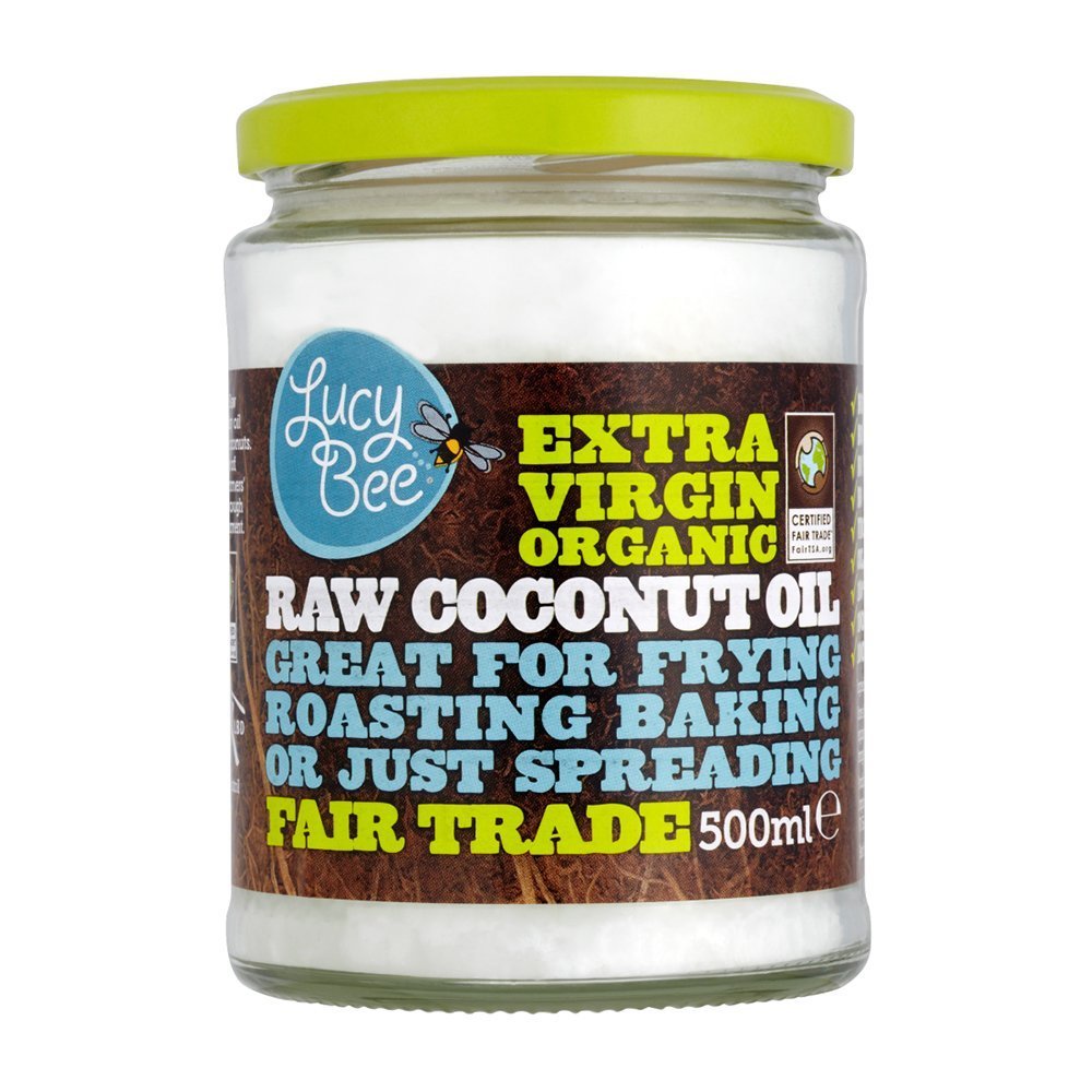 Lucy BeeExtra Virgin Organic Coconut Oil 500ml (Pack of 2)