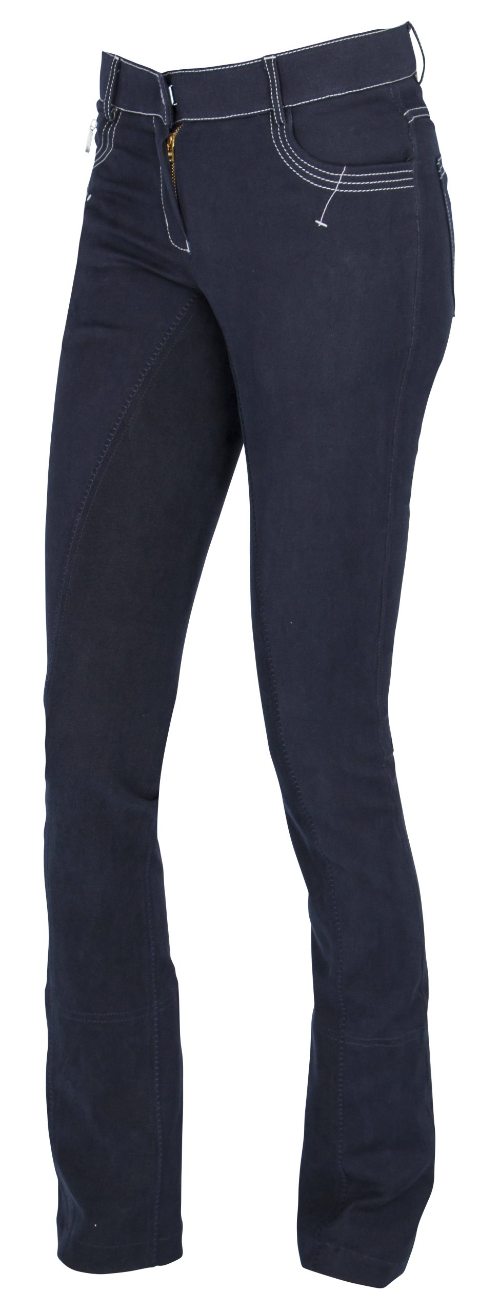Kerbl Covalliero Reithose BasicPlus, Damen Jodhpurreithose Damenreithose, blau, 38