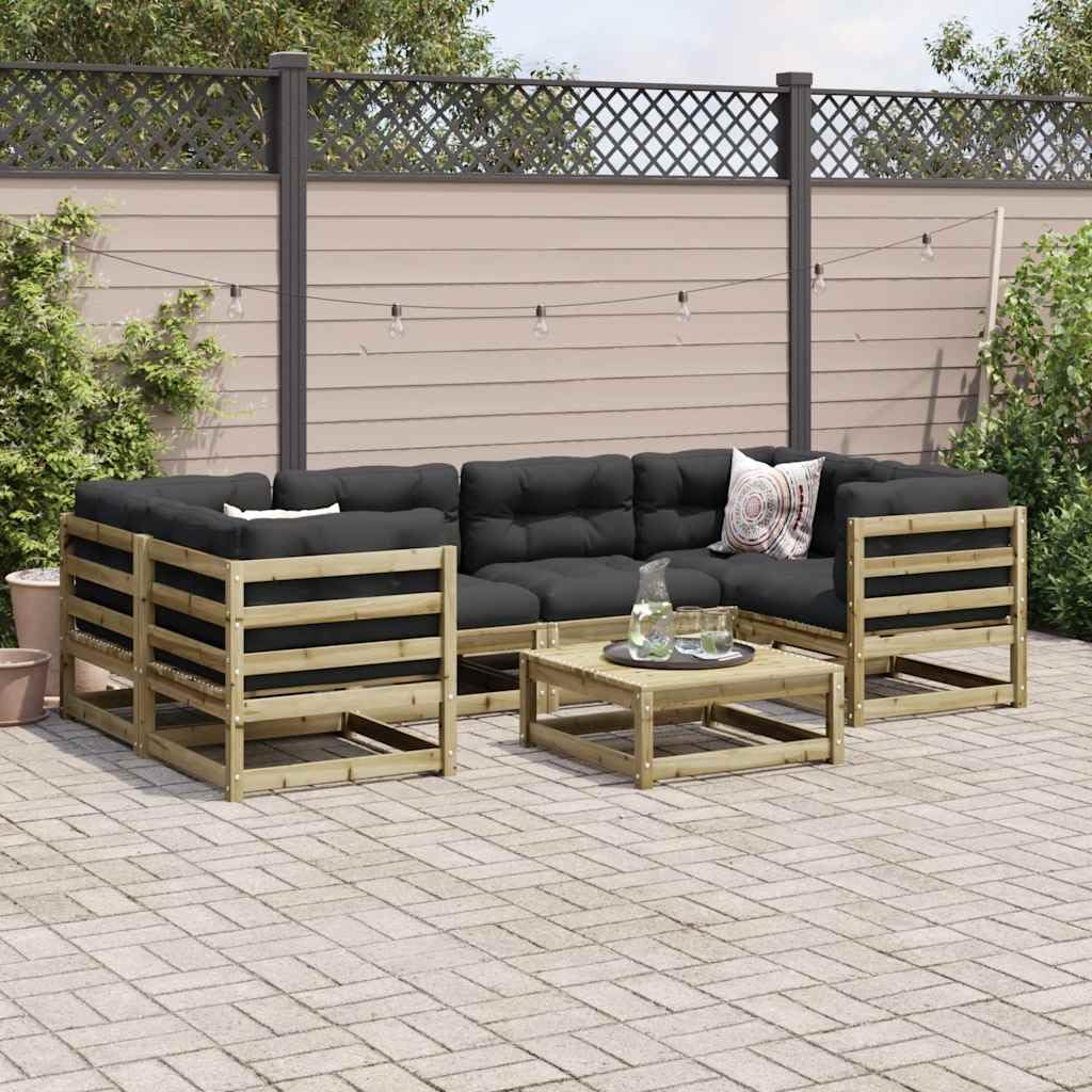 lite drewno sosnowe impregnowane na taras patio Brąz 63.11