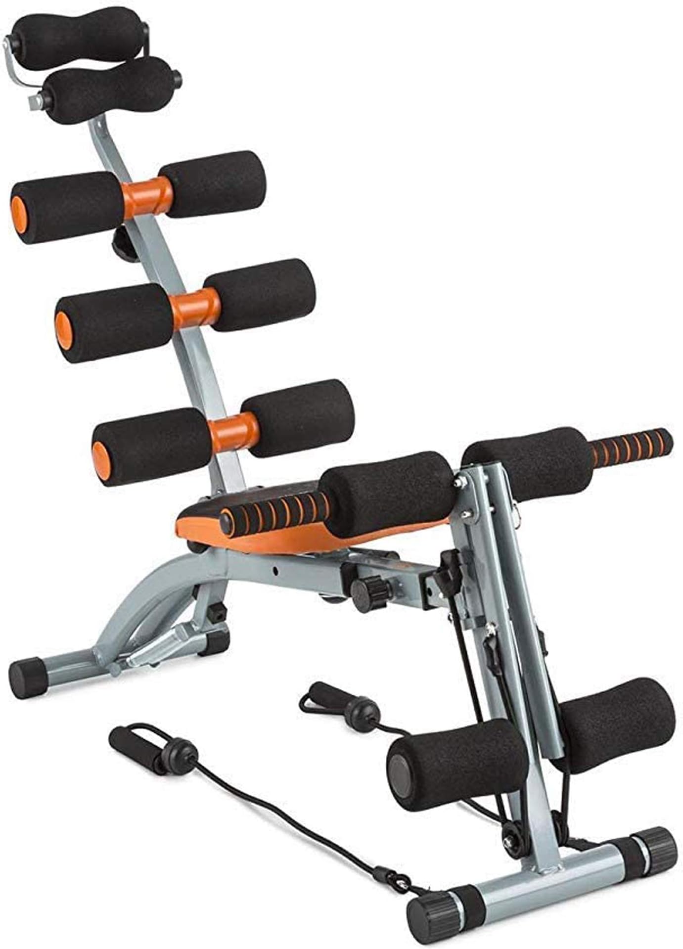 Kemket Adjustable Weight Bench 250lbs Capacity, Folding Flat/Incline/Decline Bench, Perfect for Full Body Workout and Home Gym