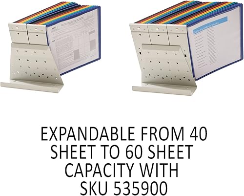 Vista 12 de Sistema de referencia Durable Vario (535710) de 10 paneles con superficies con protección antimicrobiana. Marco de color gris