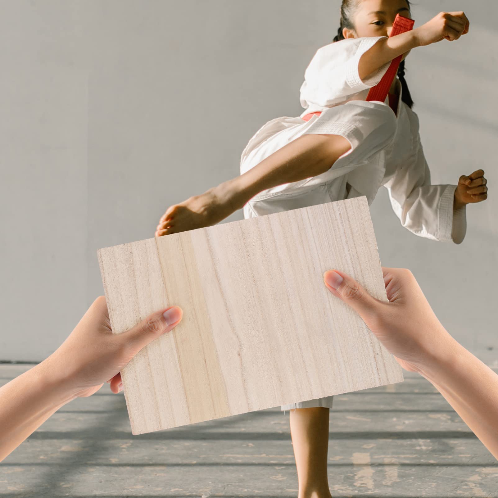 BESPORTBLE 10pezzi Tavola Da Karate in Legno Tavola Da Rottura Portatile Per Taekwondo Per Principianti Per Karate Per Esercitarsi Comoda