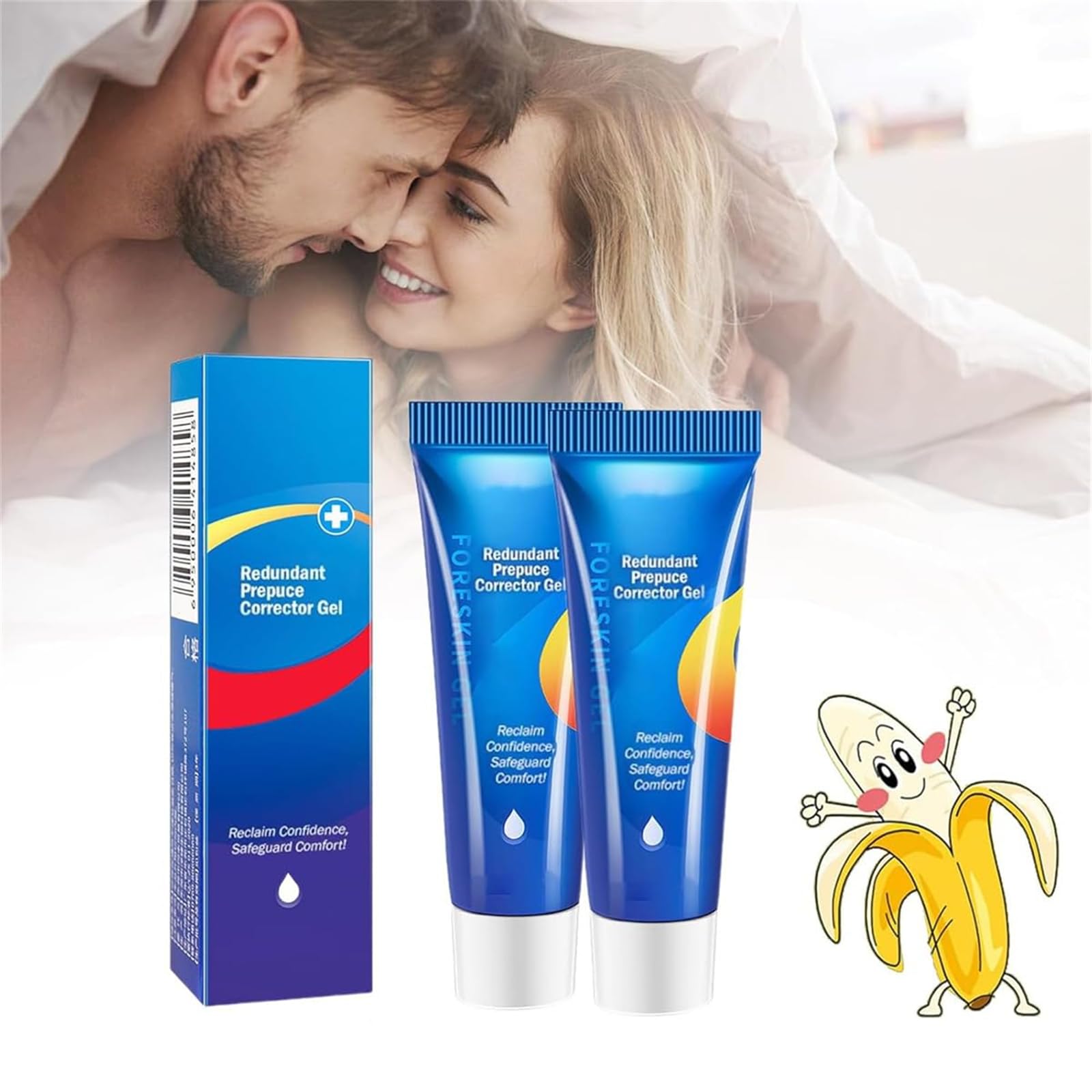 Redundant Prepuce Corrector Gel,Phimosis Correction Gel,Natural Ingredients Phimosis Foreskin Correction Gel,Correction Gel for Excessive Foreskin,Fast and Gentle Action (2)