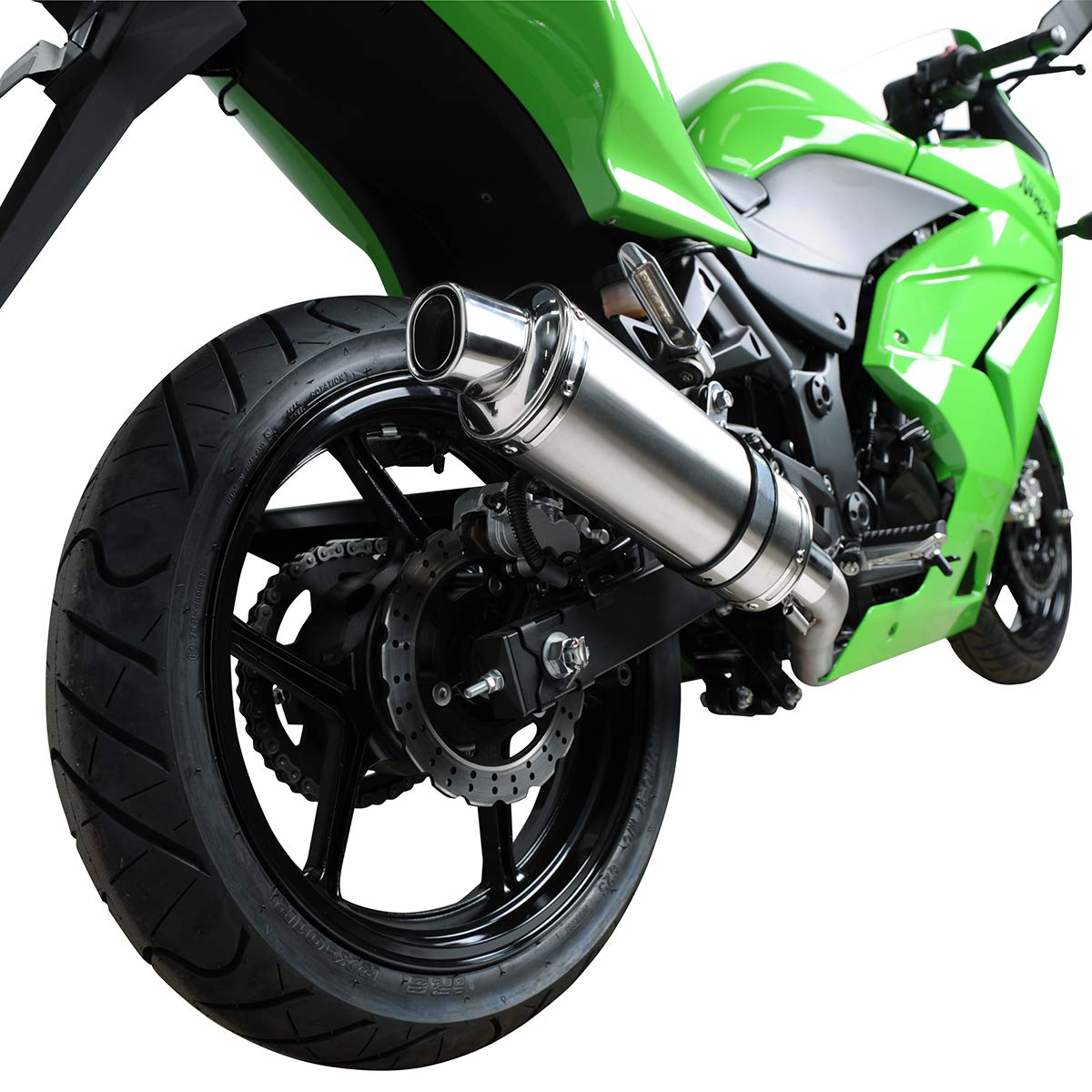 Ninja250R (EX250K) レース車両に付いていた社外マフラー フルエキ