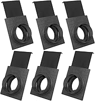 Vista 14 de POWERTEC 70294-P2 - Compuerta de Explosión Integrada de 2-1/2 pulgadas, Resistente a Obstrucciones, Accesorio de Plástico ABS Cónico Anti-Separación