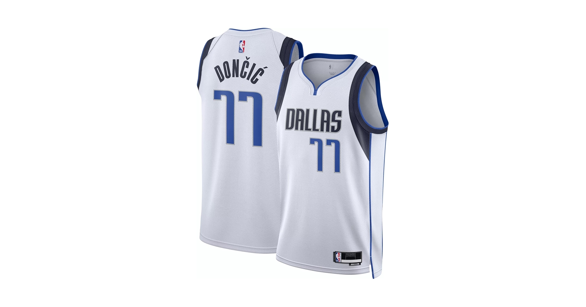 ゆ*と様 激レア 刺繍‼️ NBAユニフォーム Dallas Mavs Luka Dallas Mavericks Luka Doncic Baby NBA Player Replica BLUE