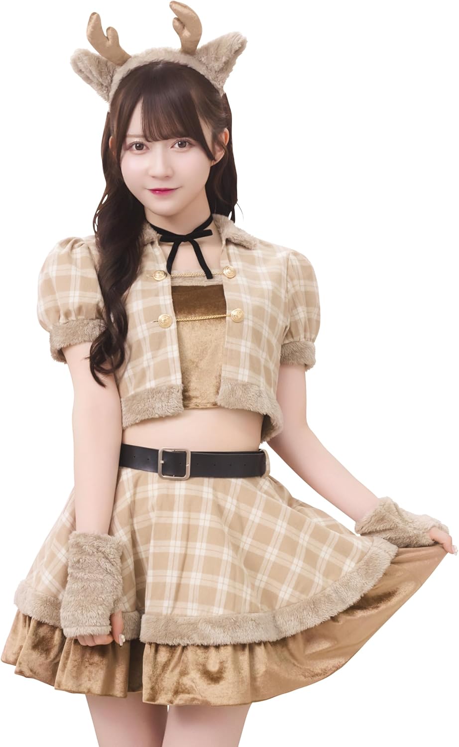 クリアストーン(Clearstone) リリカルパレット コスプレ クリスマス キャラメルトナカイ レディース ブラウン クリアストーン(Clearstone) リリカルパレット コスプレ クリスマス キャラメルトナカイ レディース ブラウン