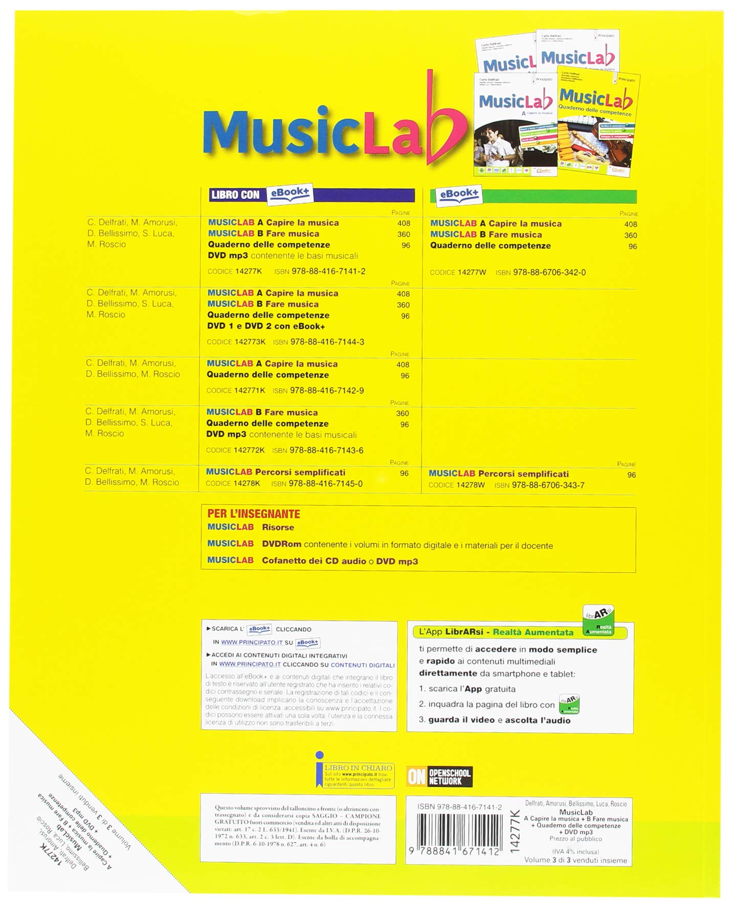 Music lab. Con quaderno. Per la Scuola media. Con ebook. Con espansione online (Vol. A+B)