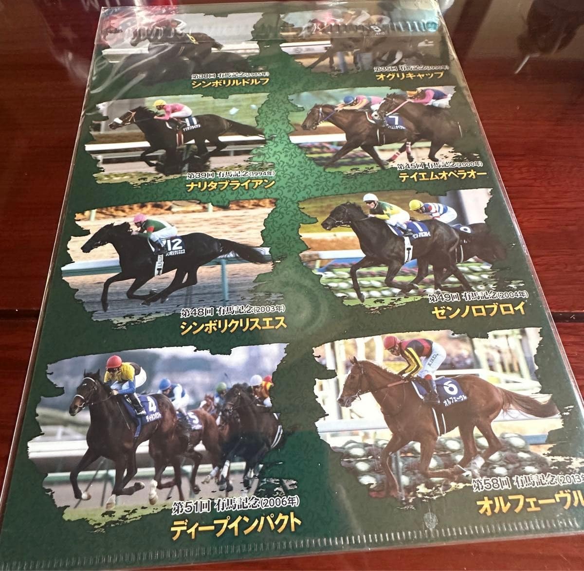 Amazon.co.jp: 絶対王者 オルフェーヴル クリアファイル 有馬記念