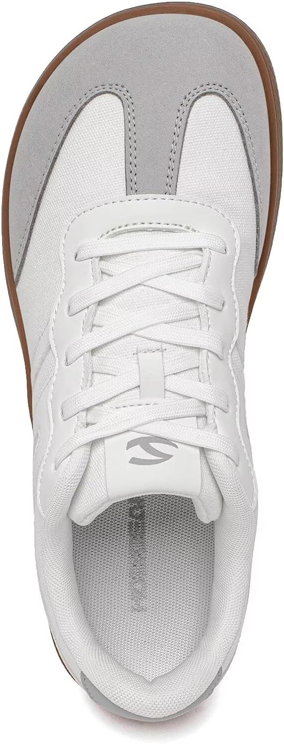 HOBIBEAR Barefoot Shoes Wide Casual Lace Up Retro Fashion Sneakers for Women Men - Image 4