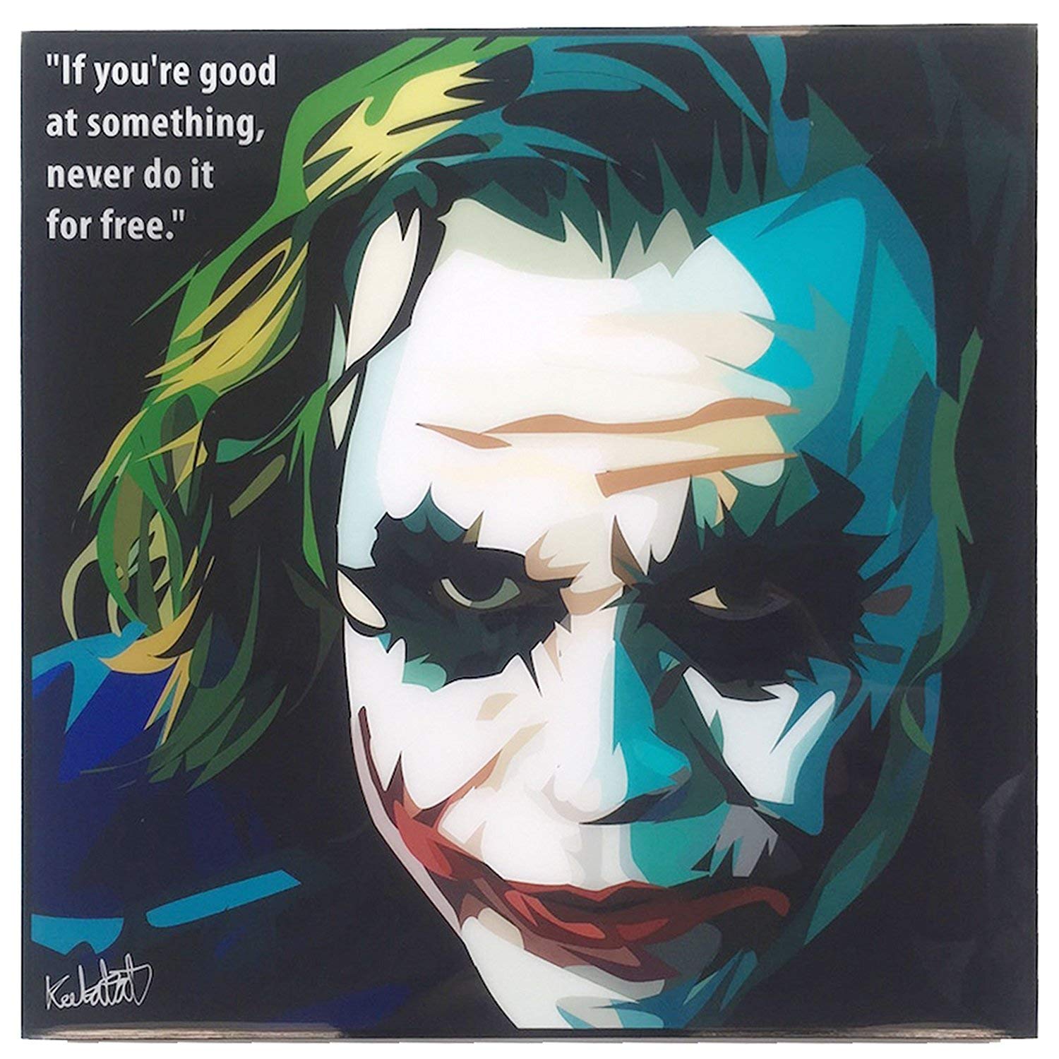 バットマン・ジョーカー・マイケル・ジャクソン アートパネルセット バットマン・ジョーカー・マイケル・ジャクソン アートパネル