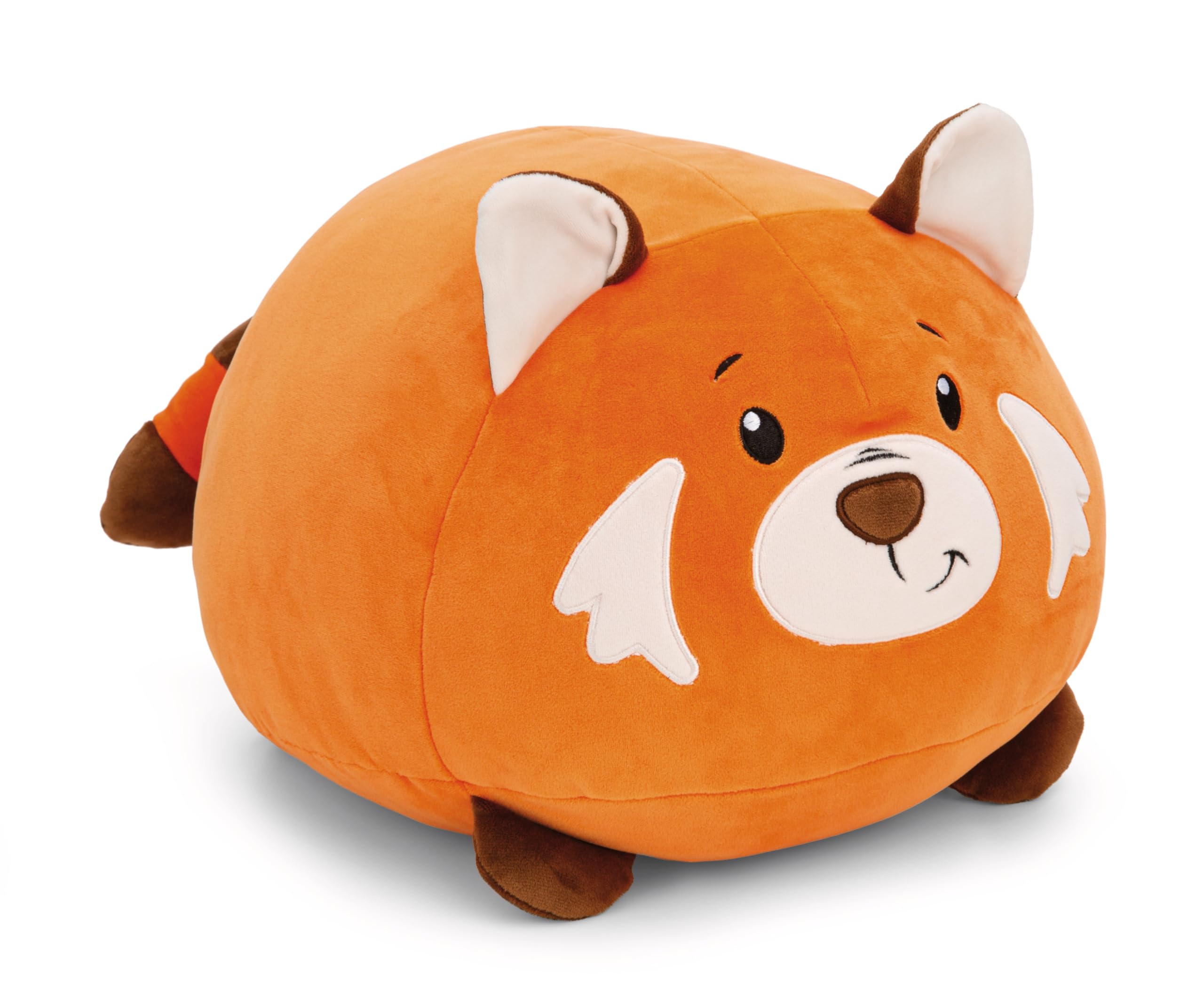 NICI soft toy Chill-NICI panda 30x34cm - orange - Fluffy plush, cute to cuddle and play with, for children & adults, great gift idea - 61697