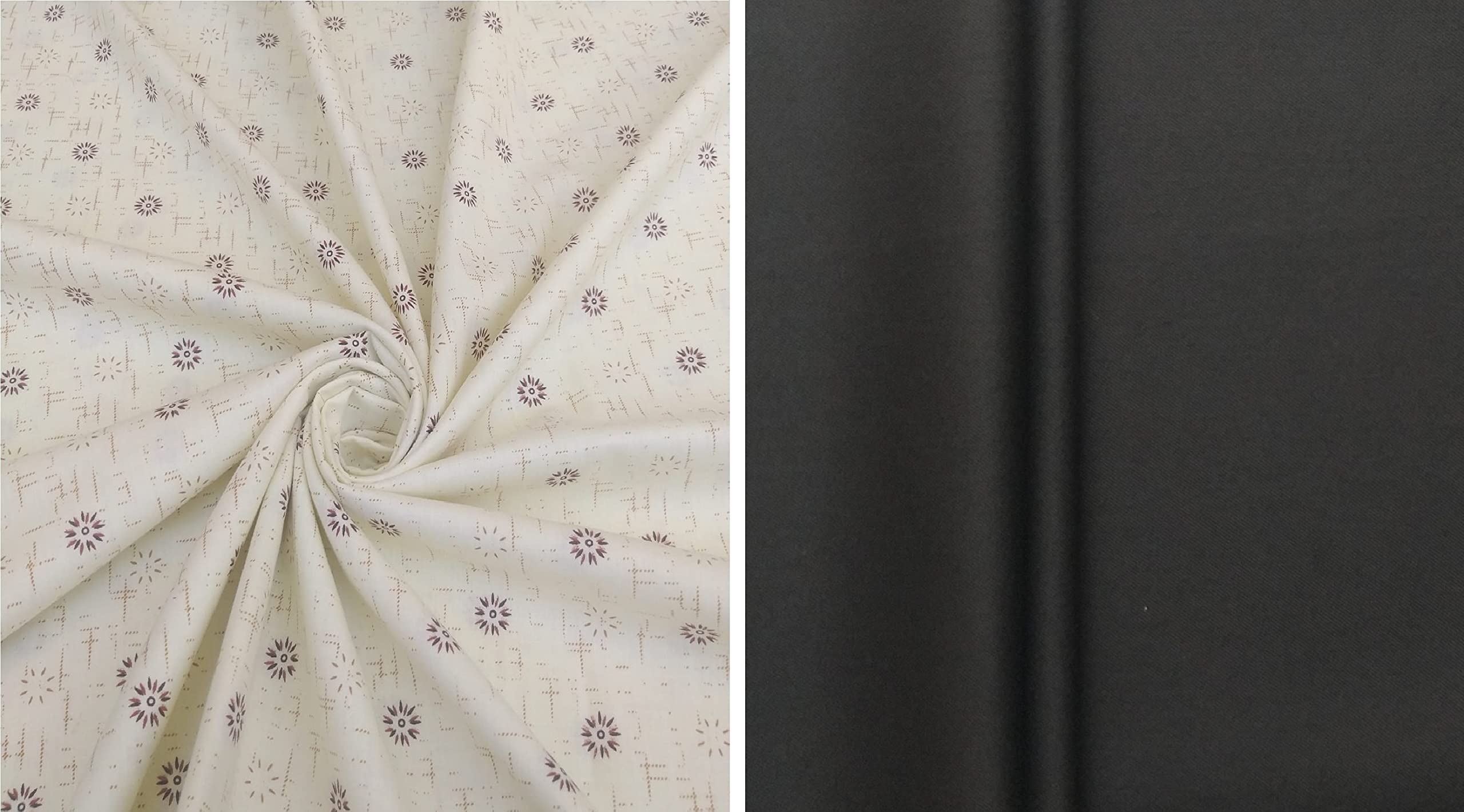 Pri & Su CottLinns Combo of Cotton Printed Shirt 1100014 & Trouser Fabric 90025-picture-25