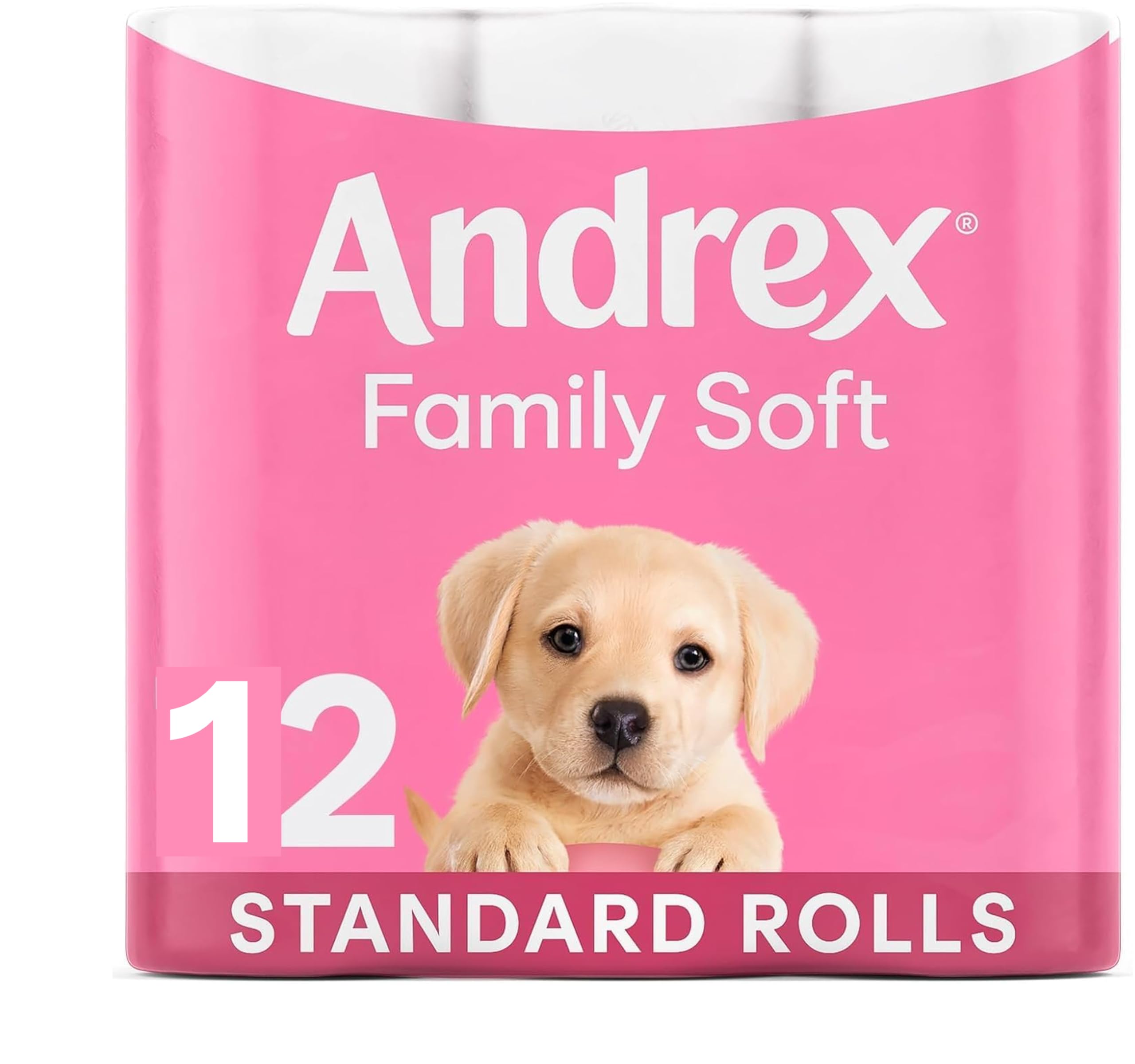 Andrex Gentle Clean Toilet Roll, 12 Rolls