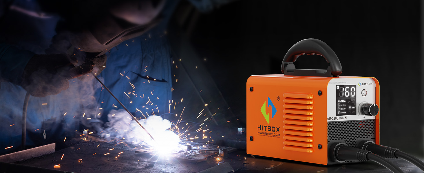 HITBOX 溶接機 100V 120A アーク溶接機 ARC200MINI3A Amazon | HITBOX 溶接機 100V 120A アーク溶接機 ARC200MINI3 MMA