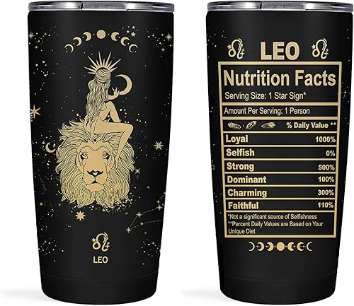 Miniatura 6 de Regalos Virgo para mujer, vaso de Virgo, vaso del zodiaco de regalo Virgo, vaso de astrología de 20 onzas, regalo gótico de bruja, vaso de