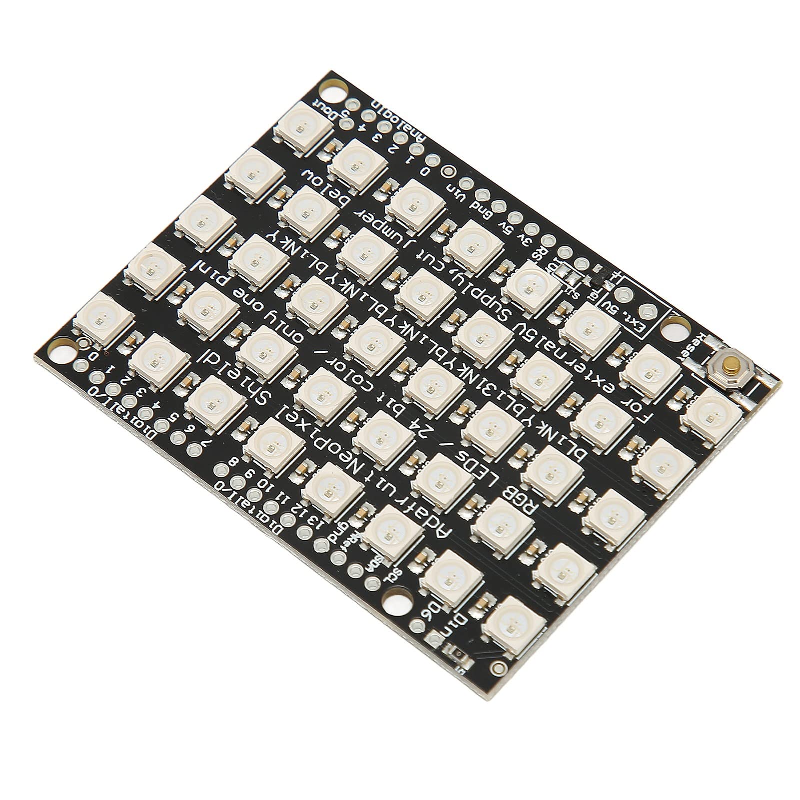 ASOFTY 10 Stück 8 Bits WS2812B 5050 RGB LED Modul